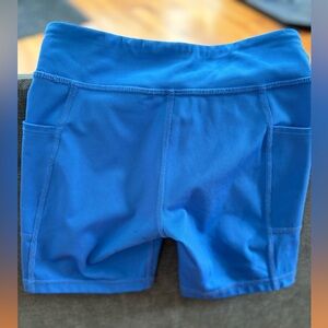 Primary size 8-9 bike shorts with pockets